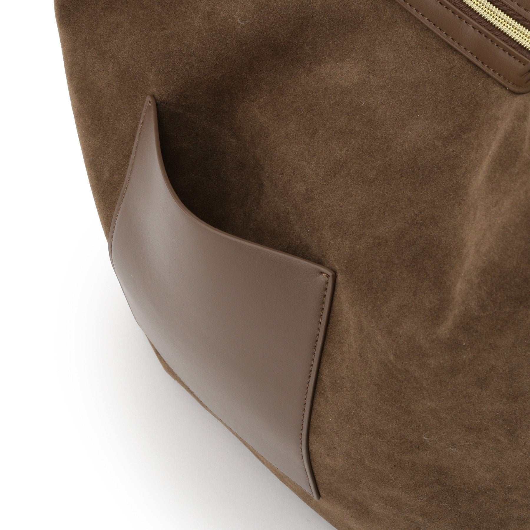 グローブ grove スエード調コンビワンンショルダー （ダークグレー(014)） ダークグレー(014)