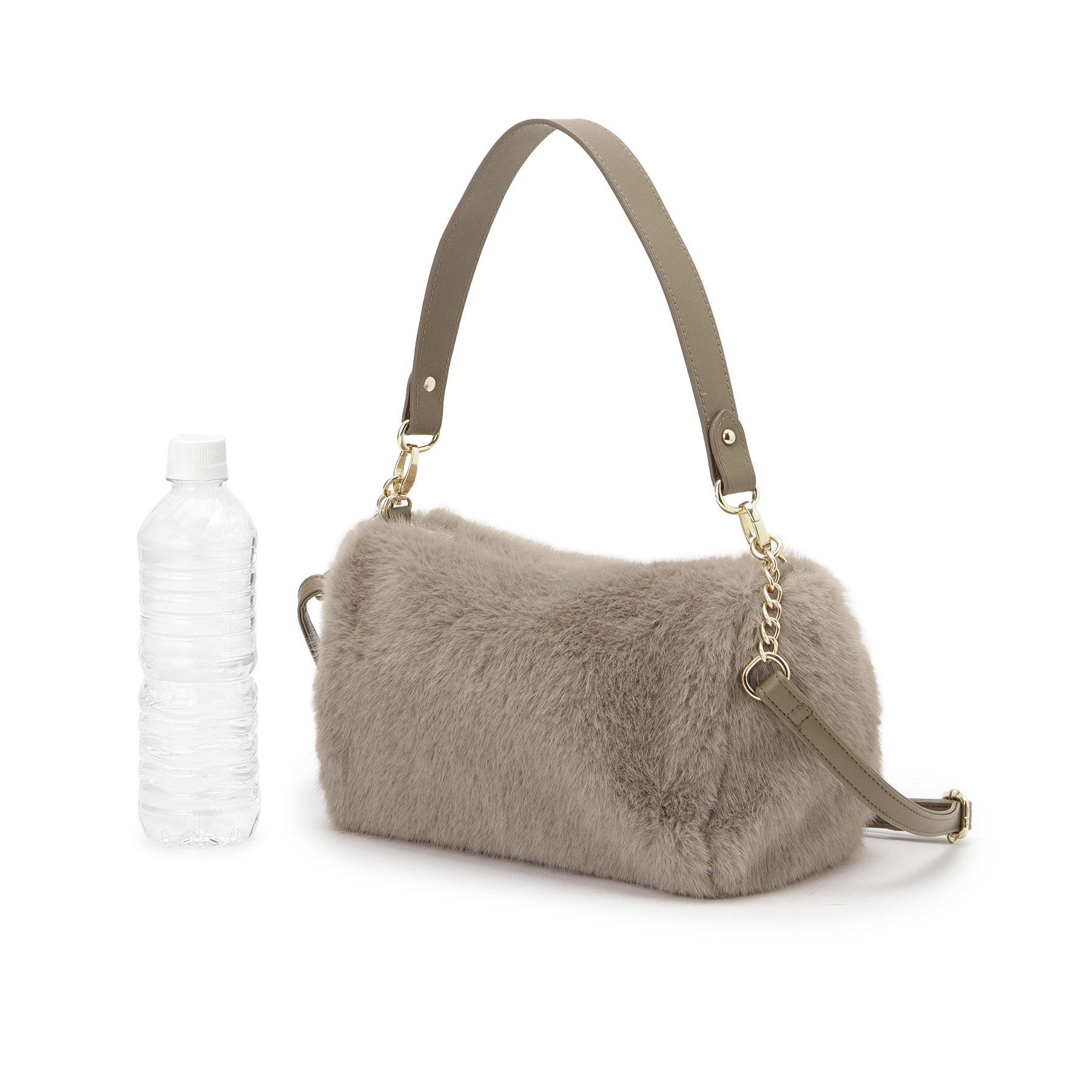 グローブ grove エコファーダブルショルダー （キャメル(041)） キャメル(041)