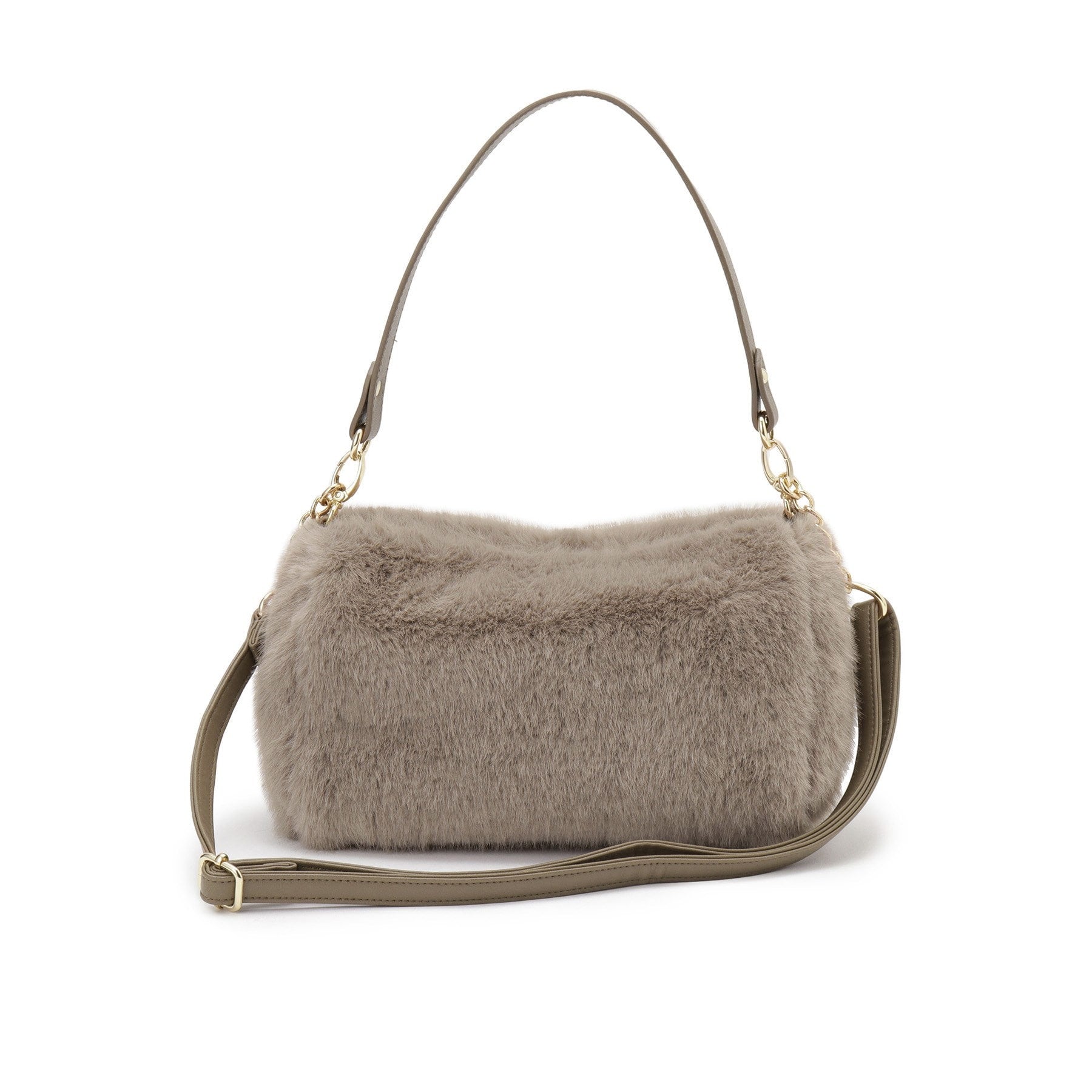 グローブ grove エコファーダブルショルダー （キャメル(041)） キャメル(041)