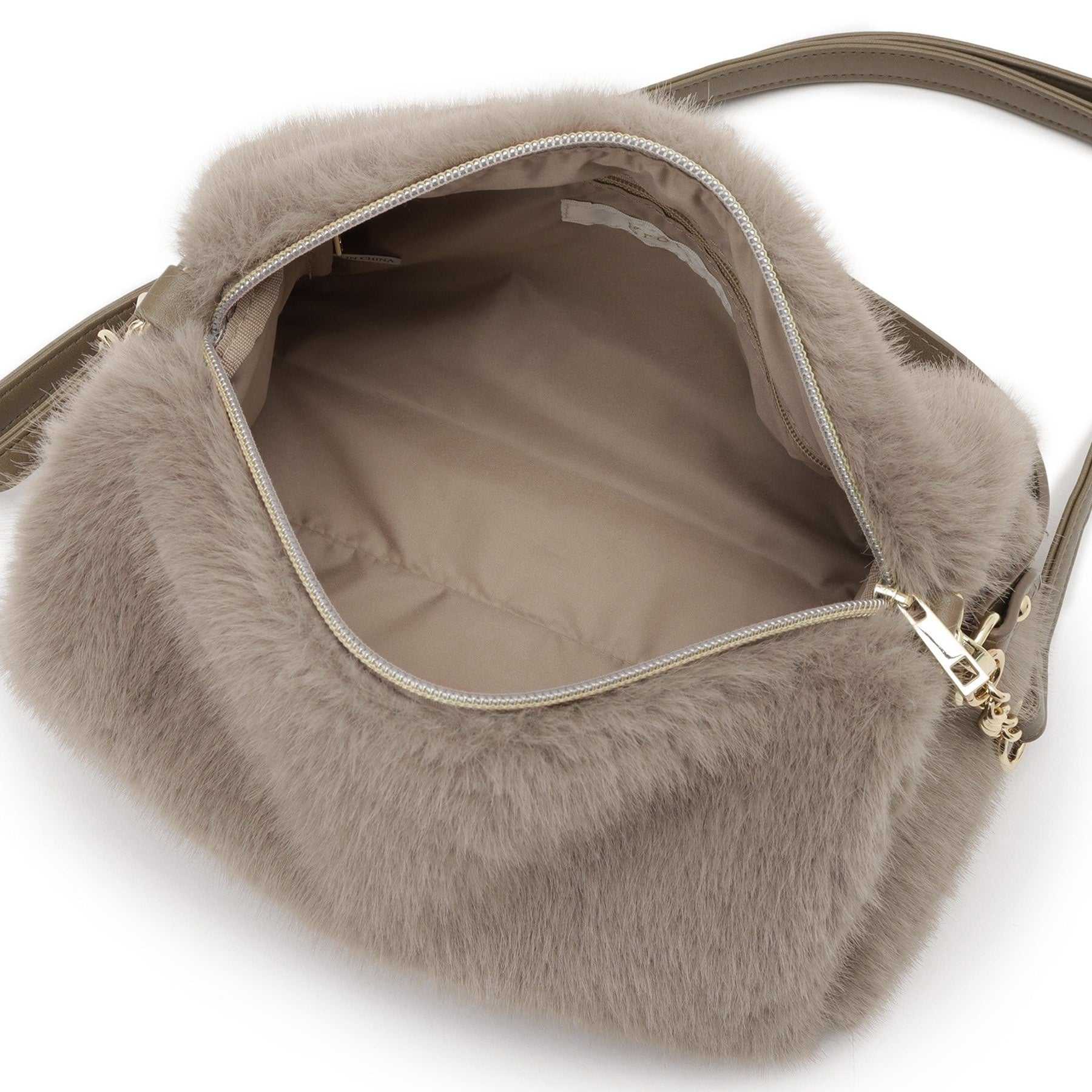 グローブ grove エコファーダブルショルダー （キャメル(041)） キャメル(041)