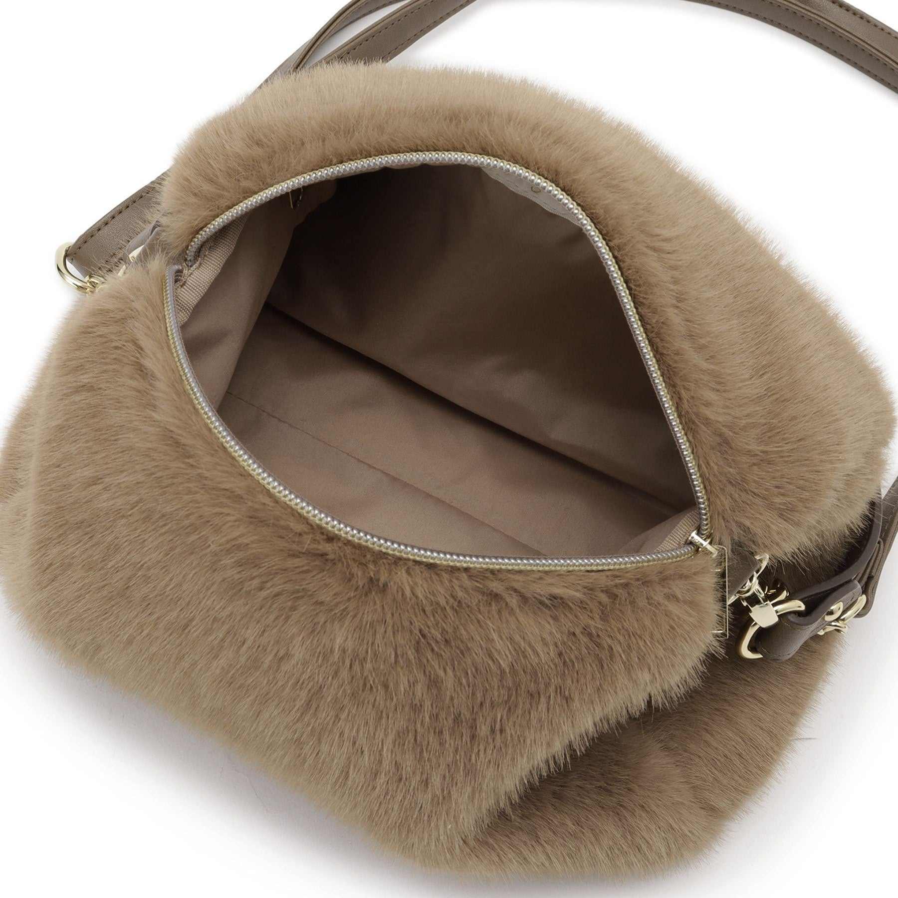 グローブ grove エコファーダブルショルダー （キャメル(041)） キャメル(041)