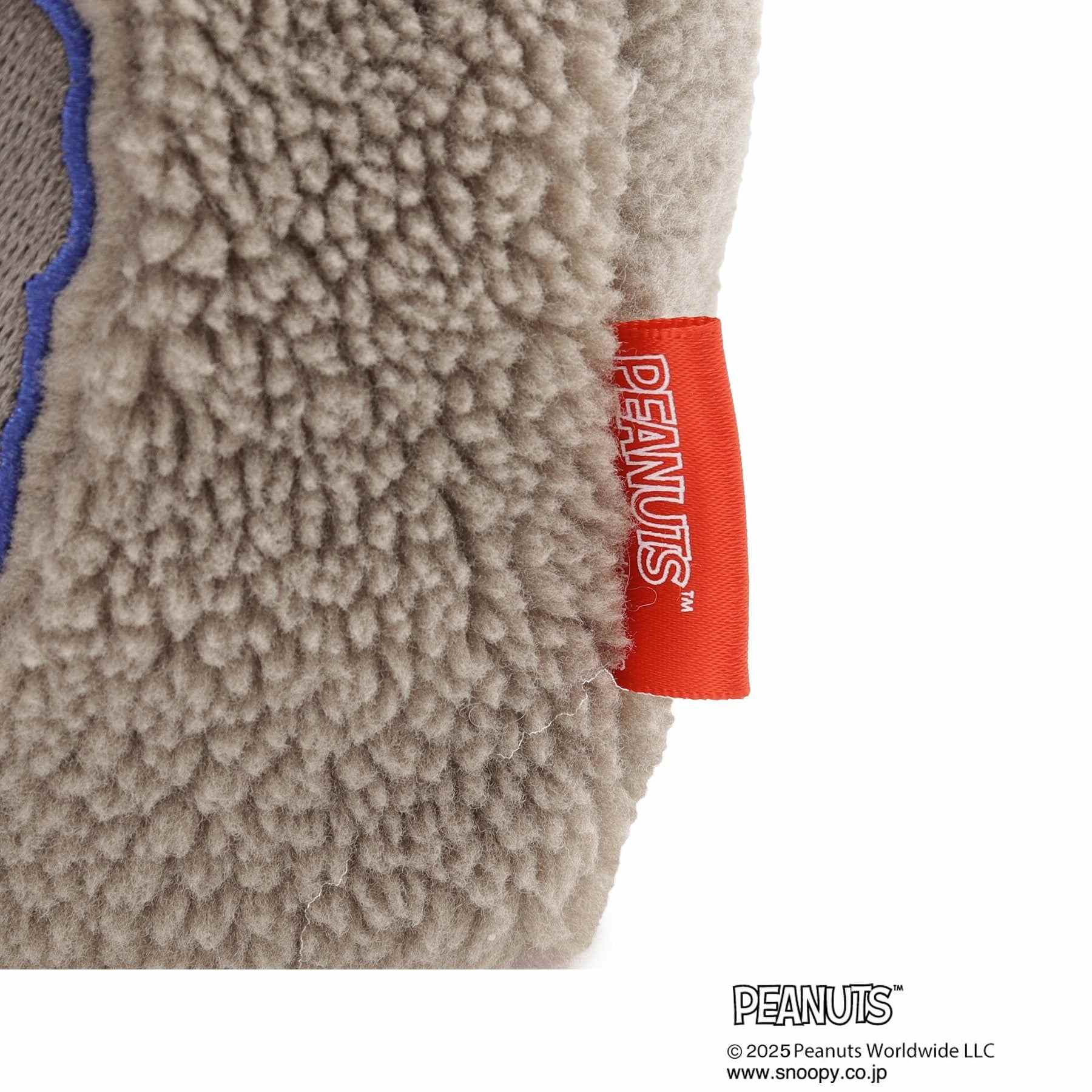 グローブ grove 【PEANUTS】ボアスクエア2WAYトート （ブラック(019)） ブラック(019)