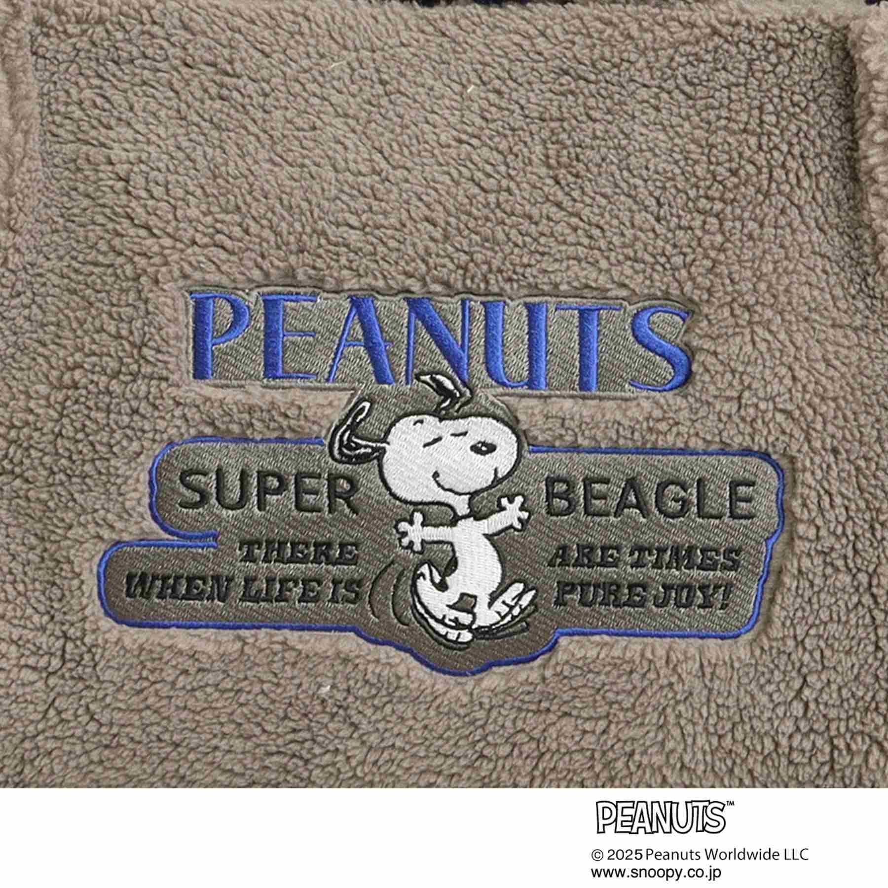 グローブ grove 【PEANUTS】ボアスクエア2WAYトート （ブラック(019)） ブラック(019)