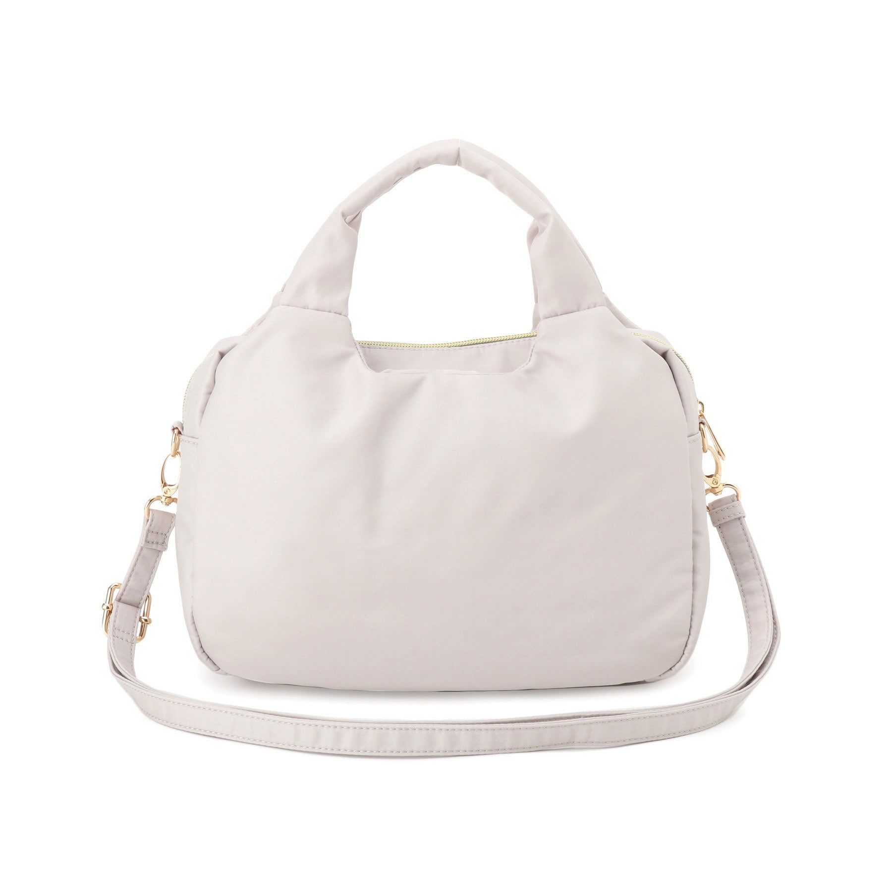 グローブ grove 【撥水】フロントタック2WAYトート （ライトグレー(011)） ライトグレー(011)