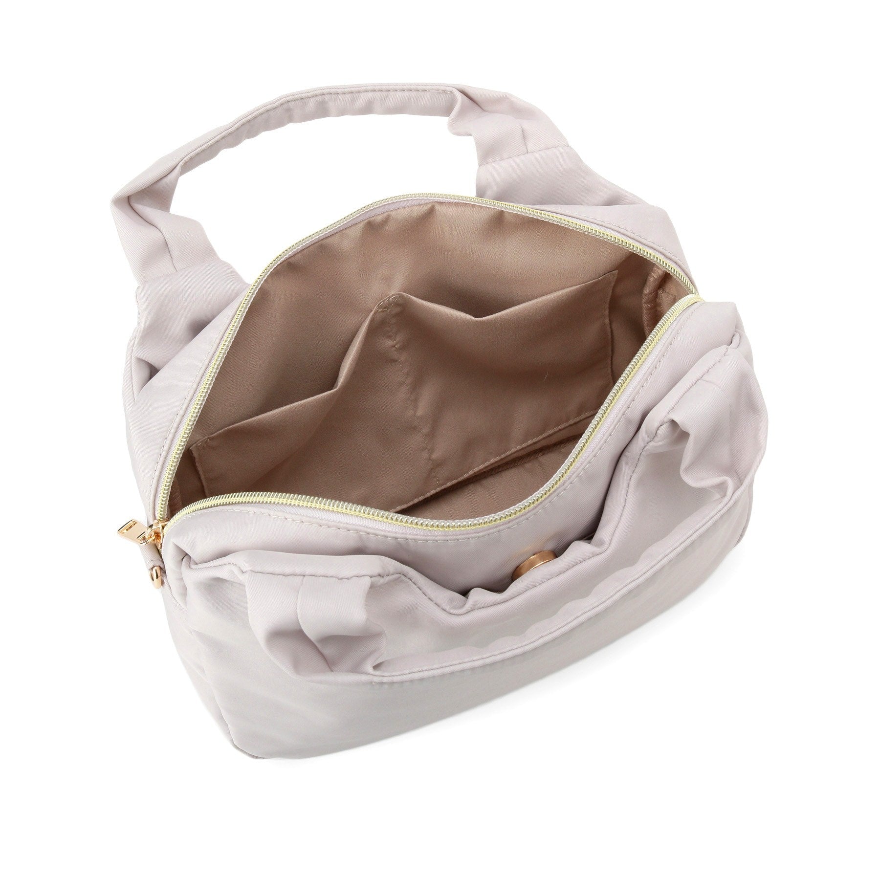 グローブ grove 【撥水】フロントタック2WAYトート （ライトグレー(011)） ライトグレー(011)