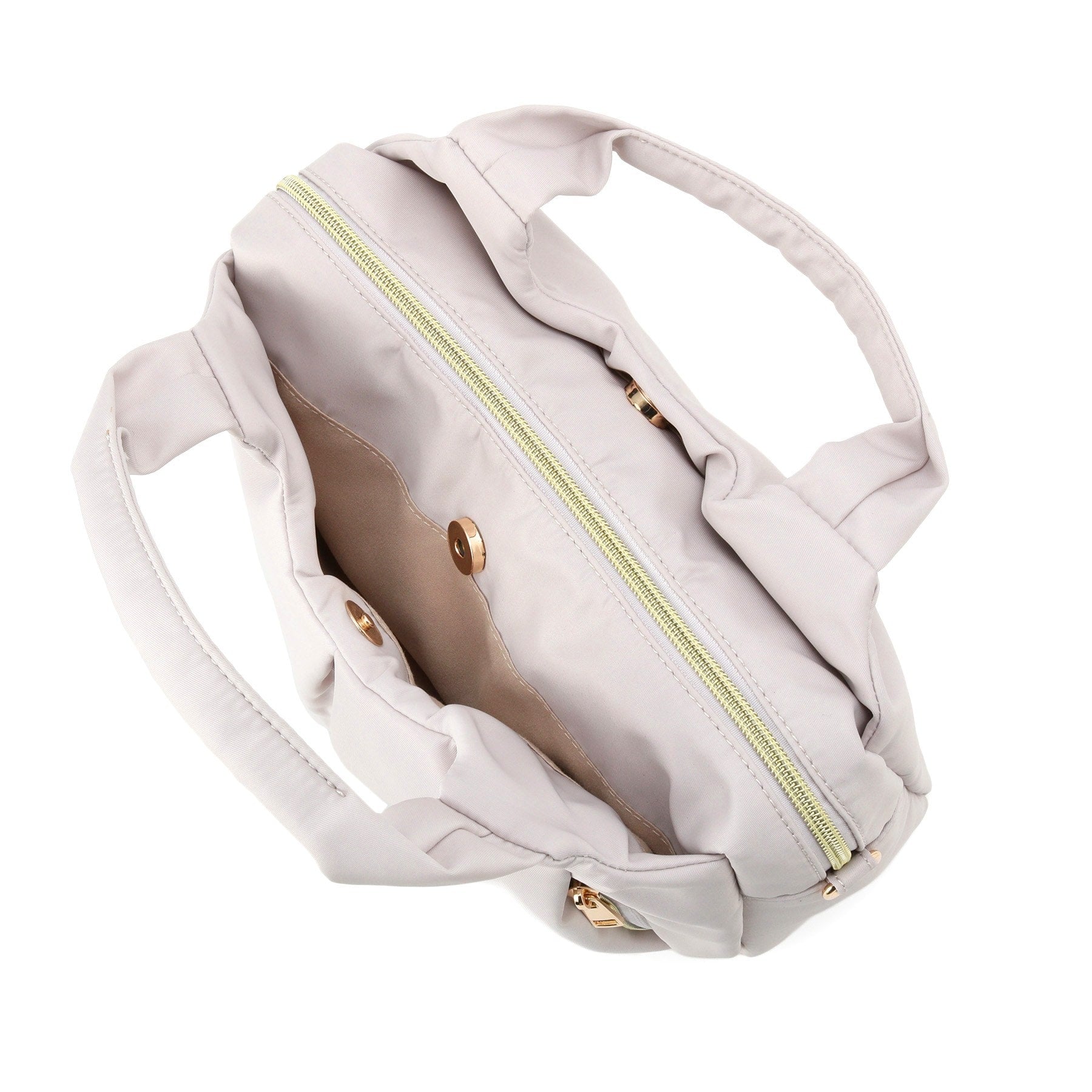 グローブ grove 【撥水】フロントタック2WAYトート （ライトグレー(011)） ライトグレー(011)