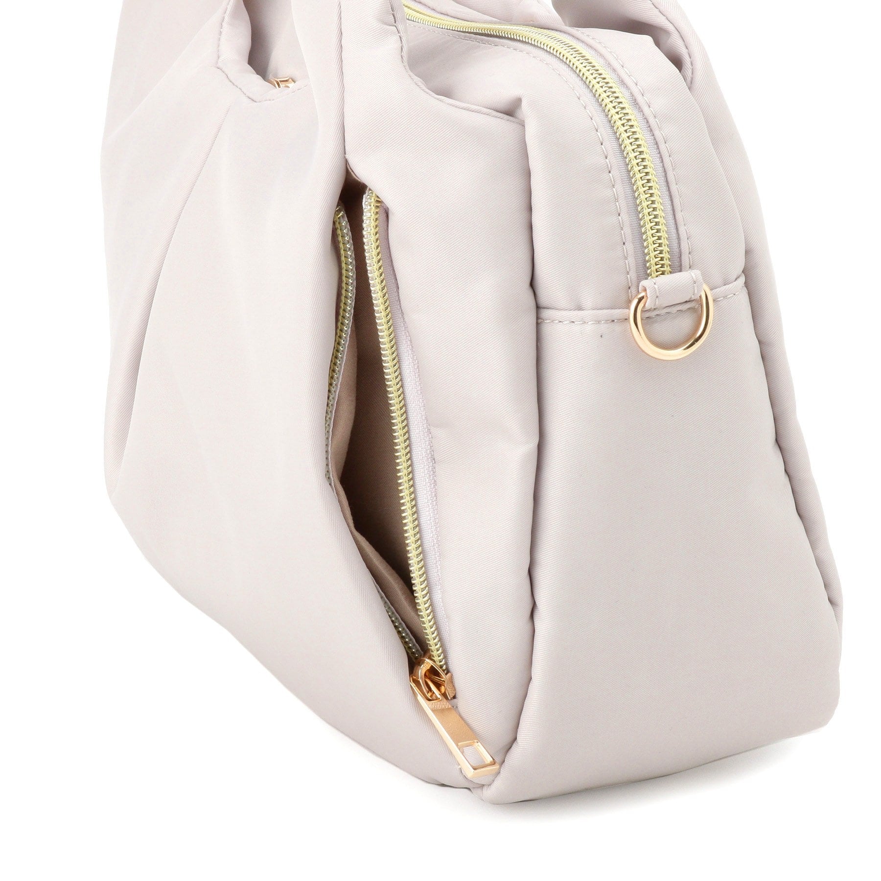 グローブ grove 【撥水】フロントタック2WAYトート （ライトグレー(011)） ライトグレー(011)