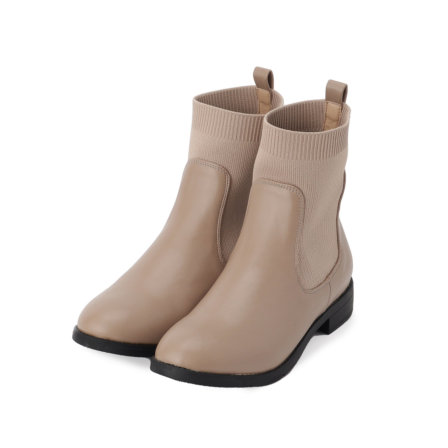 グローブ grove 【人間工学】ニットコンビブーツ （ブラック(019)） ブラック(019)