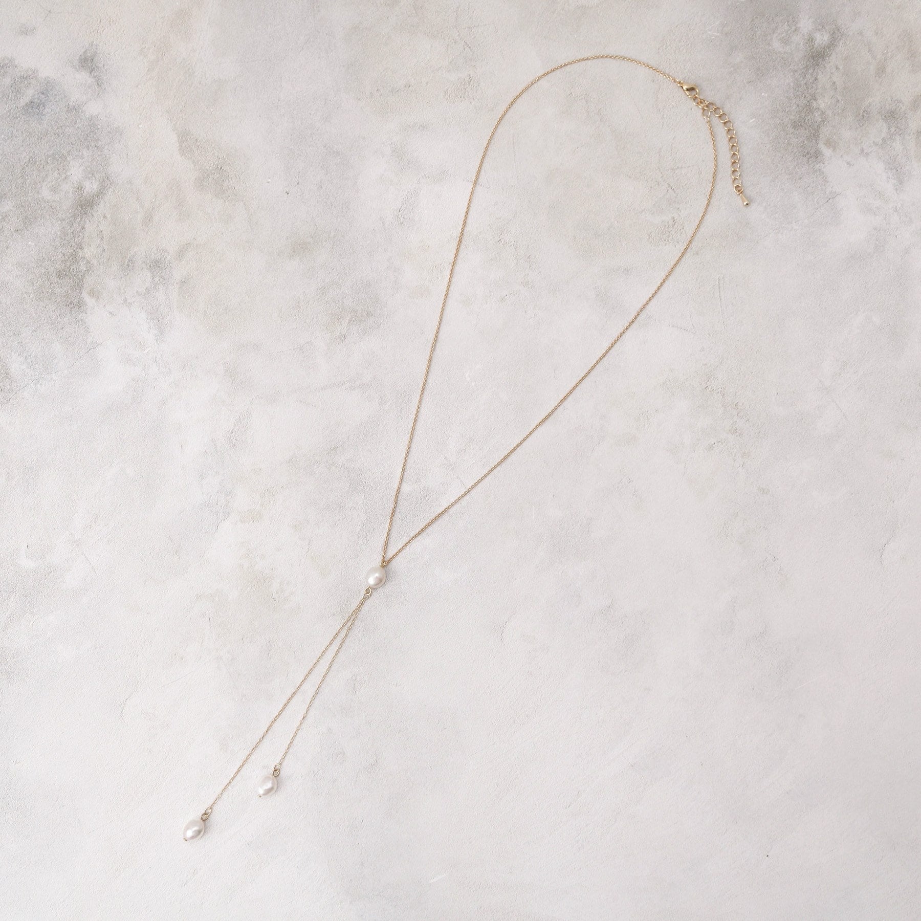 グローブ grove 淡水バロックパールY字ネックレス （ゴールド(007)） ゴールド(007)