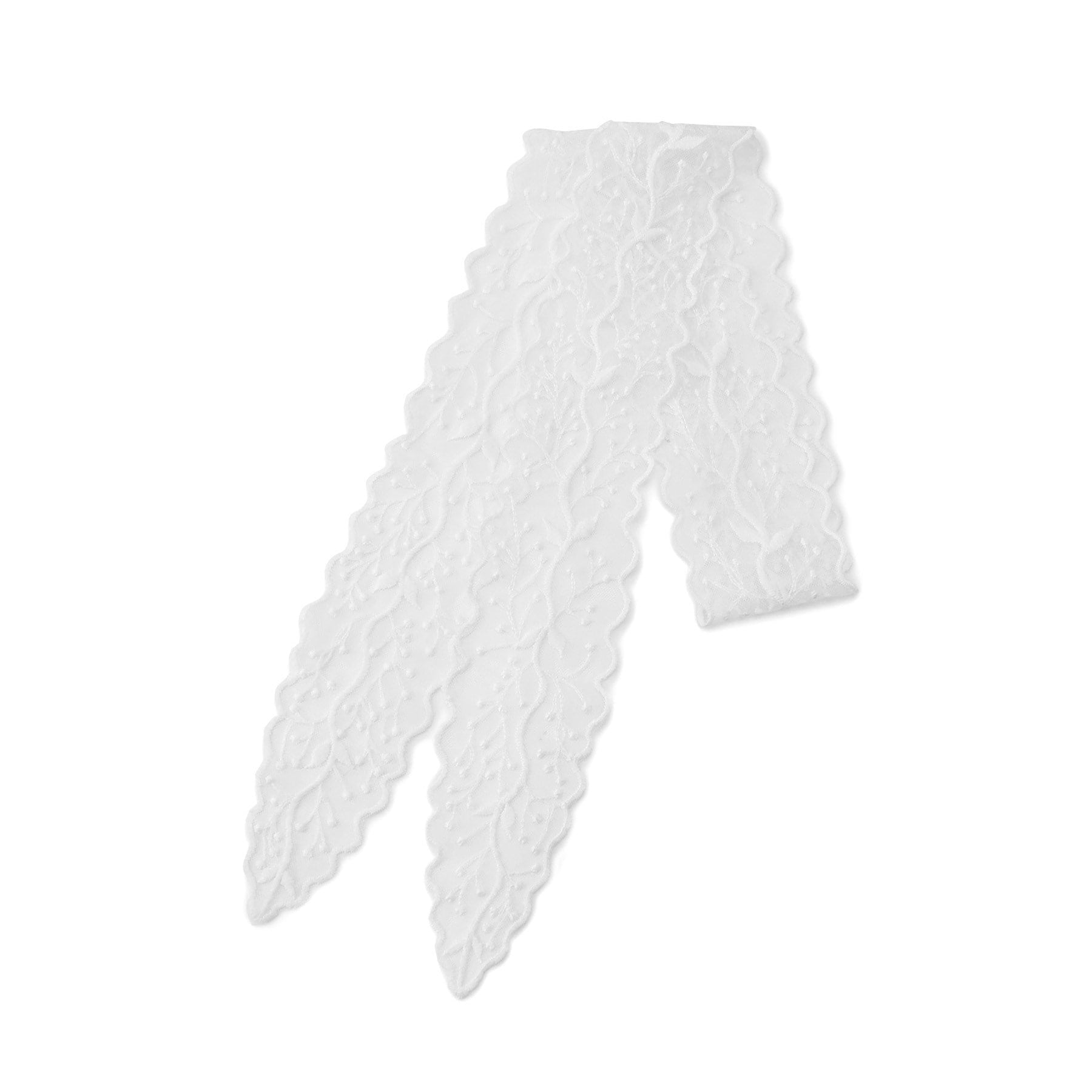グローブ grove レースナロースカーフ （ホワイト(001)） ホワイト(001)