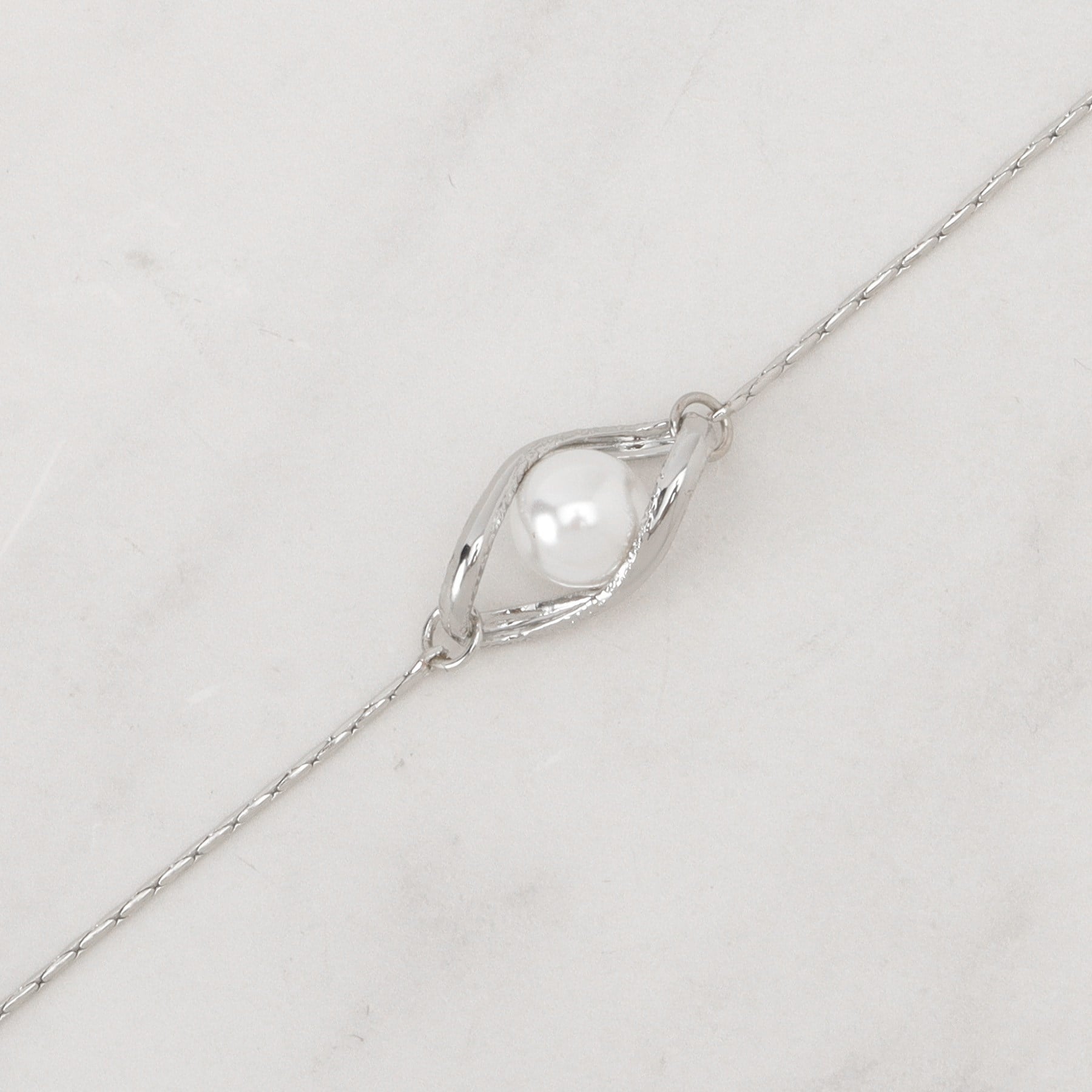 グローブ grove パール調メタルY字アジャスタブルネックレス （ゴールド(007)） ゴールド(007)