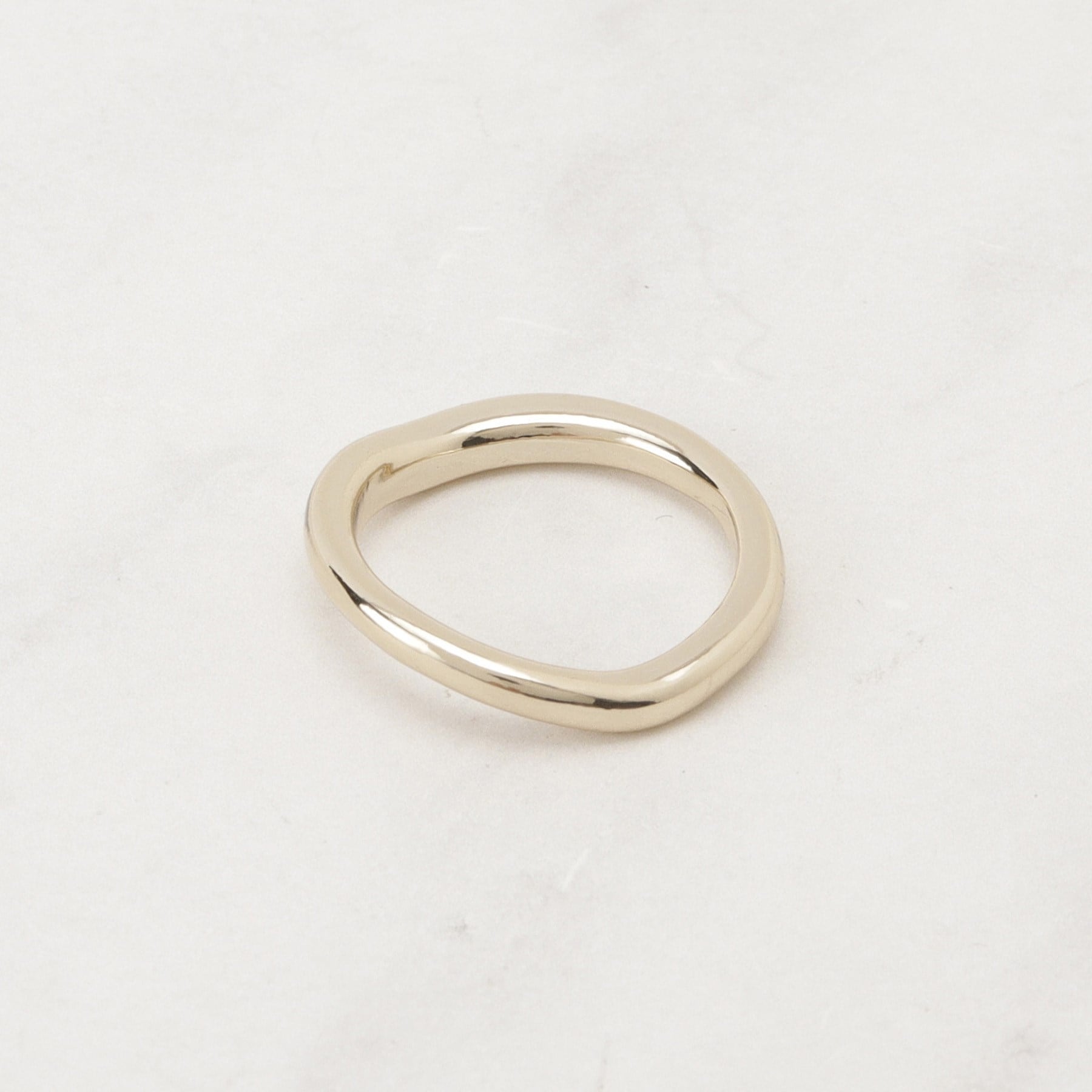 グローブ grove 3リングビジューネックレス （ピンクゴールド(005)） ピンクゴールド(005)