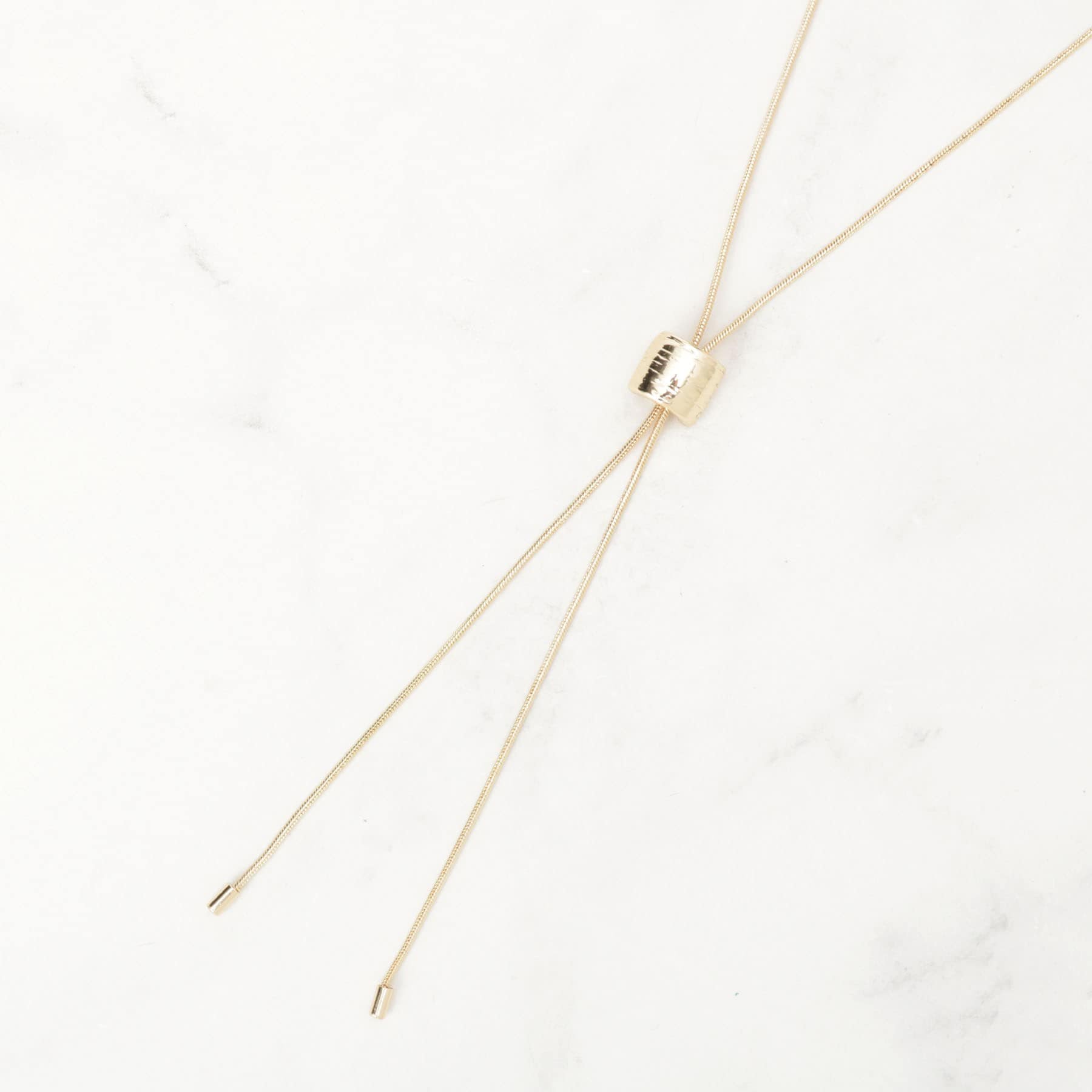 グローブ grove メタルスライドネックレス （ゴールド(007)） ゴールド(007)