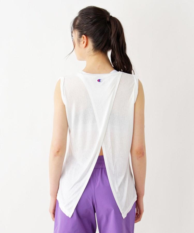 グローブ grove 【WEB限定】Champion ノースリーブTシャツ （オフホワイト(803)） オフホワイト(803)