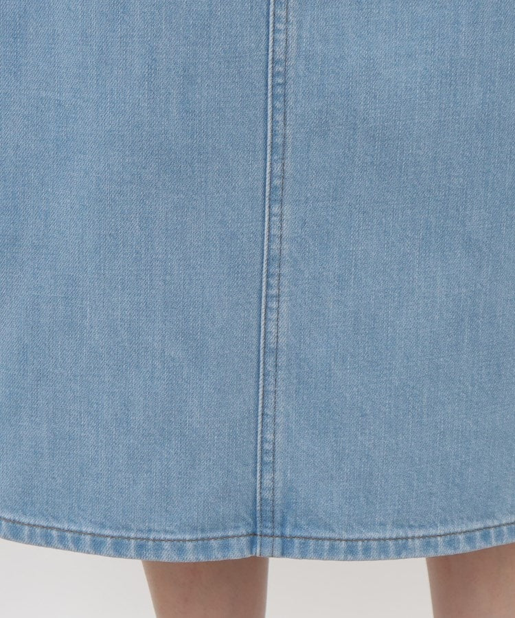 グローブ grove 【別注】Wrangler デニムスカート （サックス(090)） サックス(090)