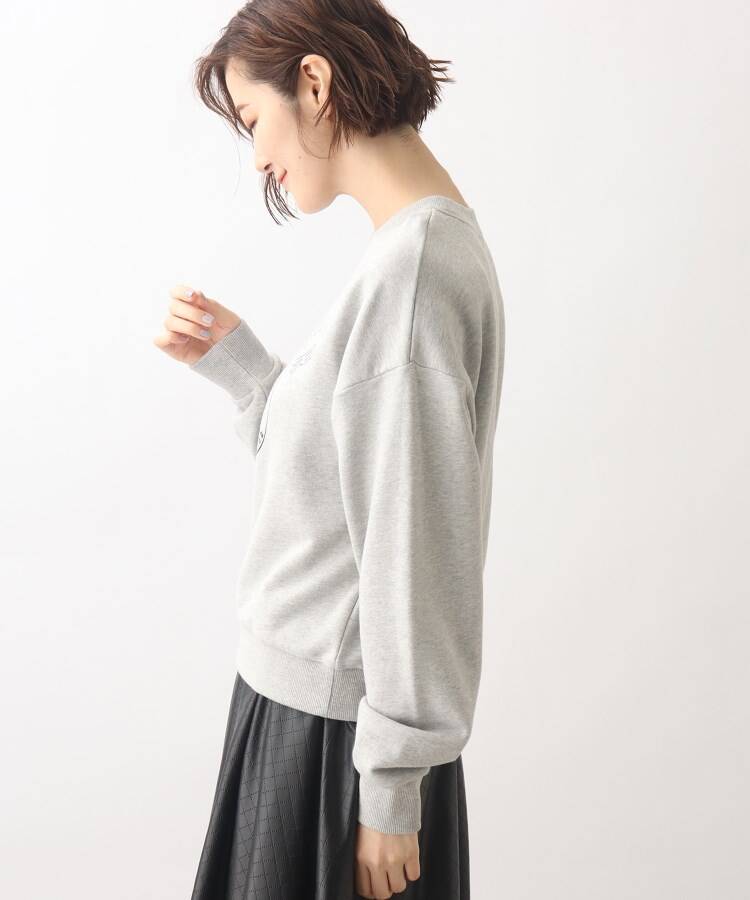 グローブ grove 【Wrangler（ラングラー）別注】カレッジロゴがポイント！裏毛プルオーバー （ディープグレー(015)） ディープグレー(015)