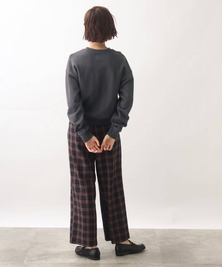 グローブ grove 【Wrangler（ラングラー）別注】カレッジロゴがポイント！裏毛プルオーバー （ディープグレー(015)） ディープグレー(015)