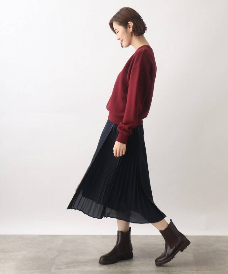 グローブ grove 【Wrangler（ラングラー）別注】カレッジロゴがポイント！裏毛プルオーバー （ディープグレー(015)） ディープグレー(015)