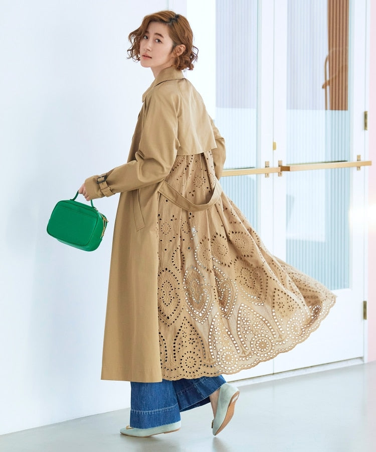 グローブ grove 【別注】Wrangler バギーパンツ （サックス(090)） サックス(090)