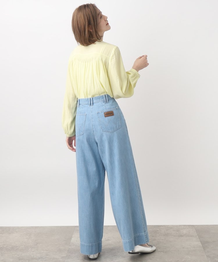 グローブ grove 【別注】Wrangler バギーパンツ （サックス(090)） サックス(090)