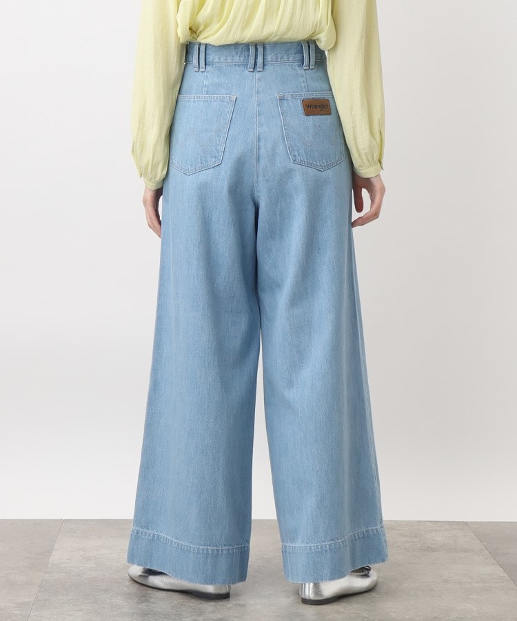 グローブ grove 【別注】Wrangler バギーパンツ （サックス(090)） サックス(090)