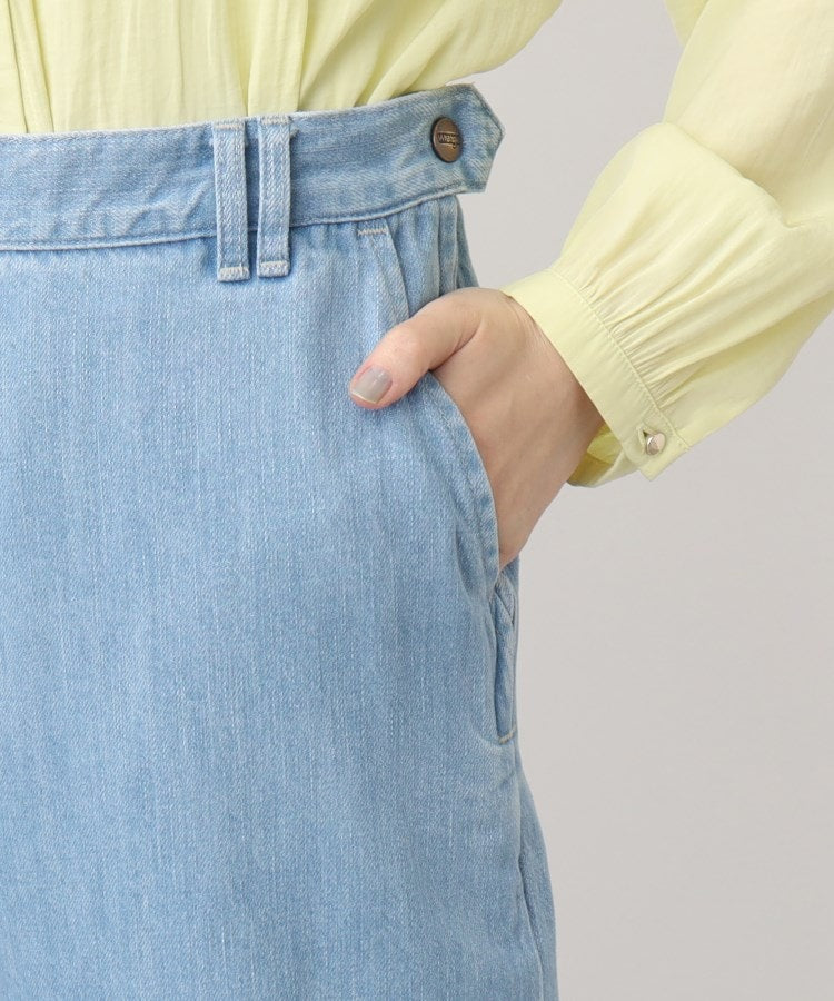 グローブ grove 【別注】Wrangler バギーパンツ （サックス(090)） サックス(090)