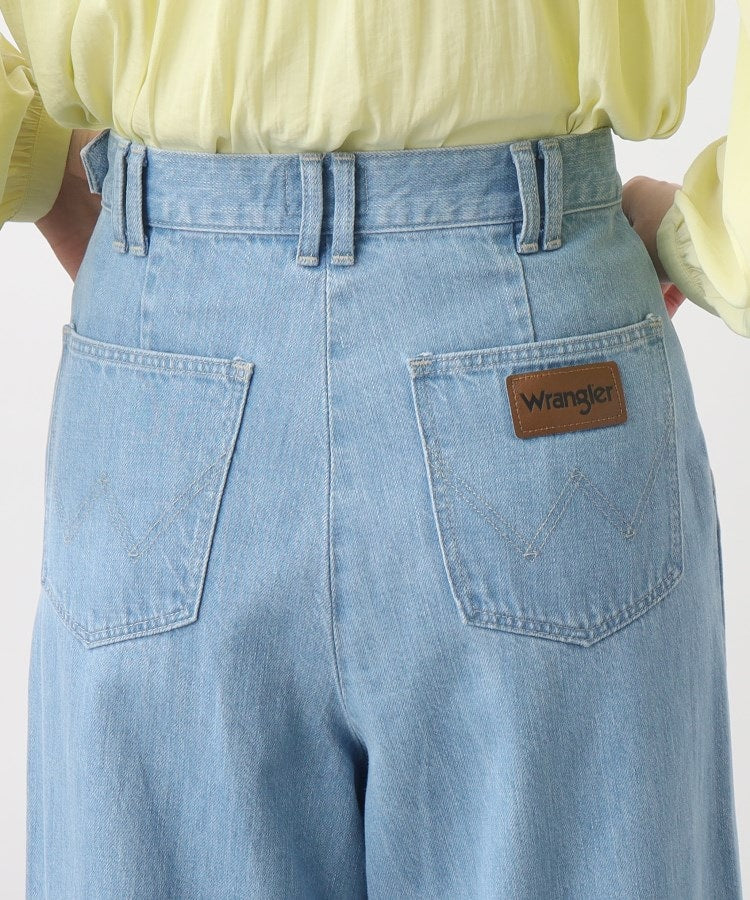 グローブ grove 【別注】Wrangler バギーパンツ （サックス(090)） サックス(090)