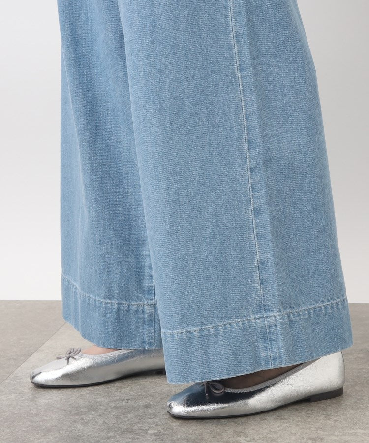 グローブ grove 【別注】Wrangler バギーパンツ （サックス(090)） サックス(090)