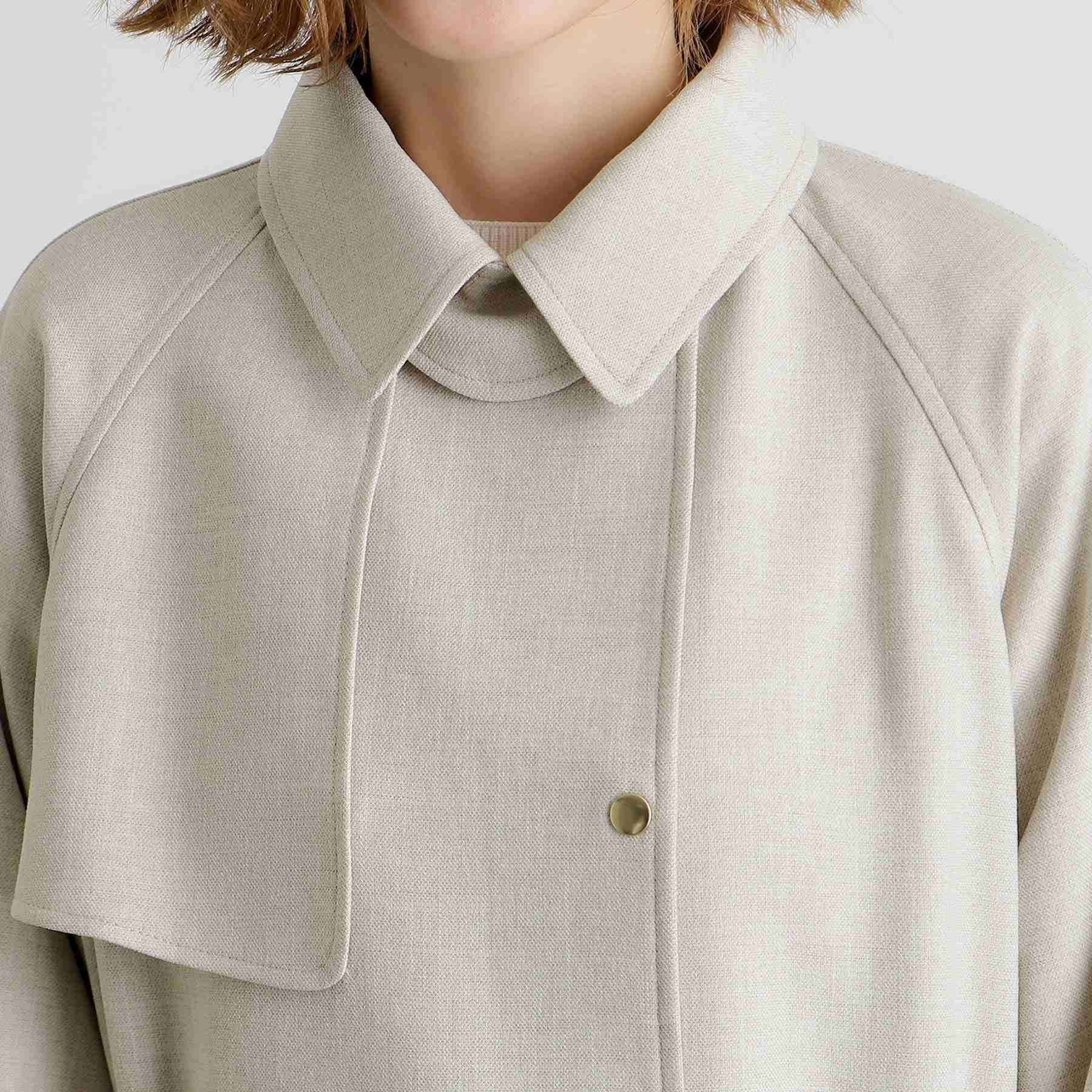 Grove grove twill trench coat