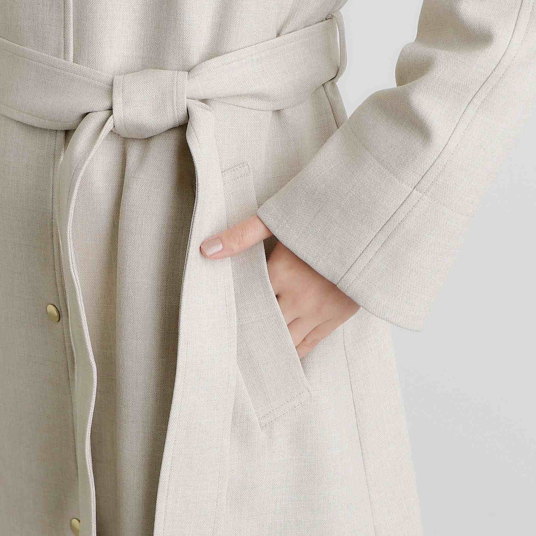 Grove grove twill trench coat