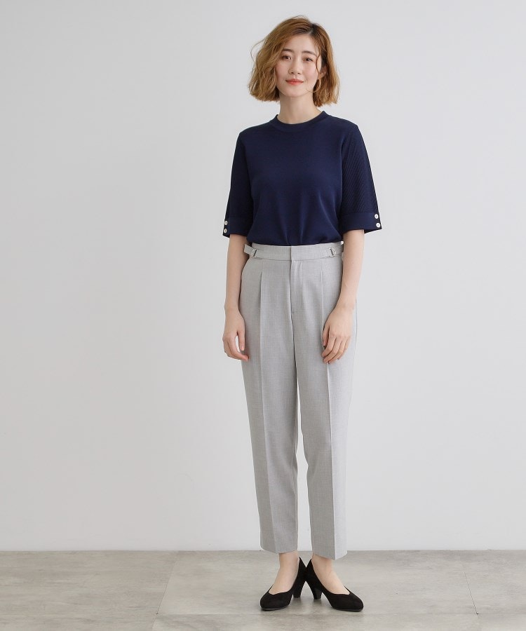 グローブ grove 【ひんやり多機能】やわらかドライタッチワイドスリーブプルオーバー （オフホワイト(303)） オフホワイト(303)