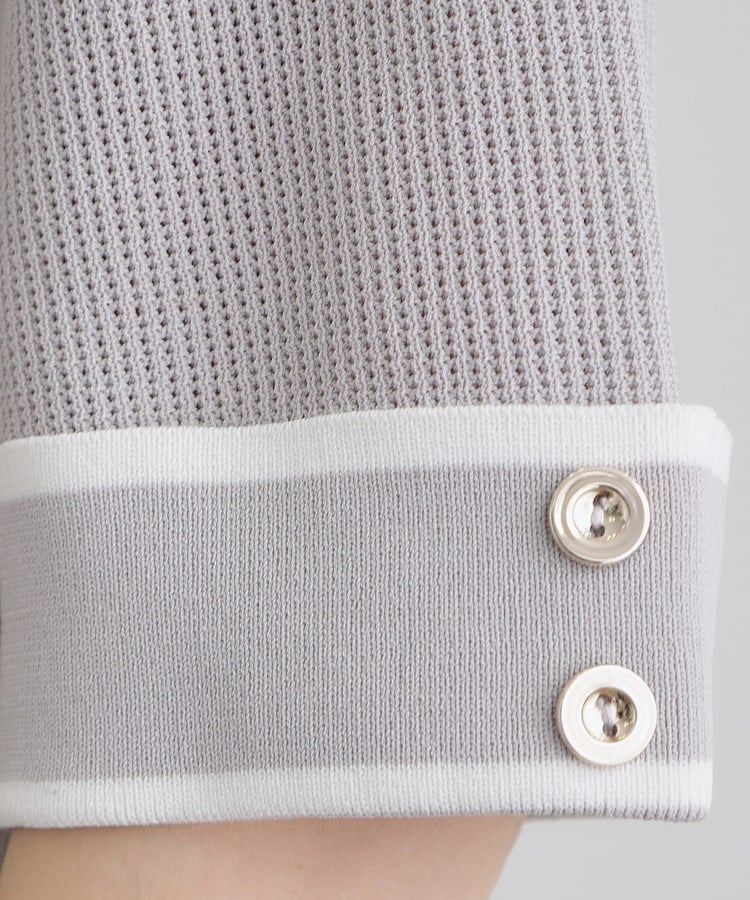 グローブ grove 【ひんやり多機能】やわらかドライタッチワイドスリーブプルオーバー （オフホワイト(303)） オフホワイト(303)