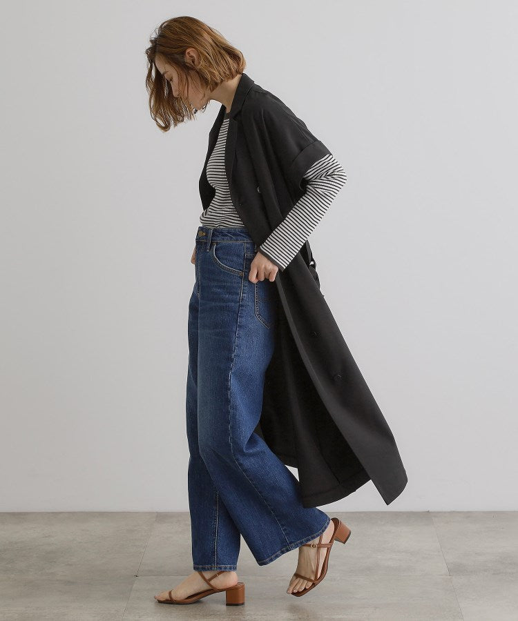 グローブ grove トレンチライクハーフスリーブワンピース （ブラック(019)） ブラック(019)