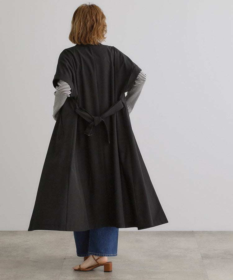 グローブ grove トレンチライクハーフスリーブワンピース （ブラック(019)） ブラック(019)