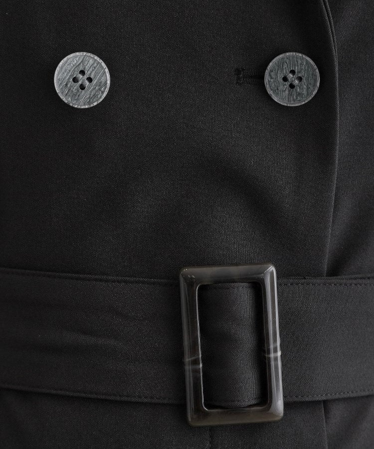 グローブ grove トレンチライクハーフスリーブワンピース （ブラック(019)） ブラック(019)