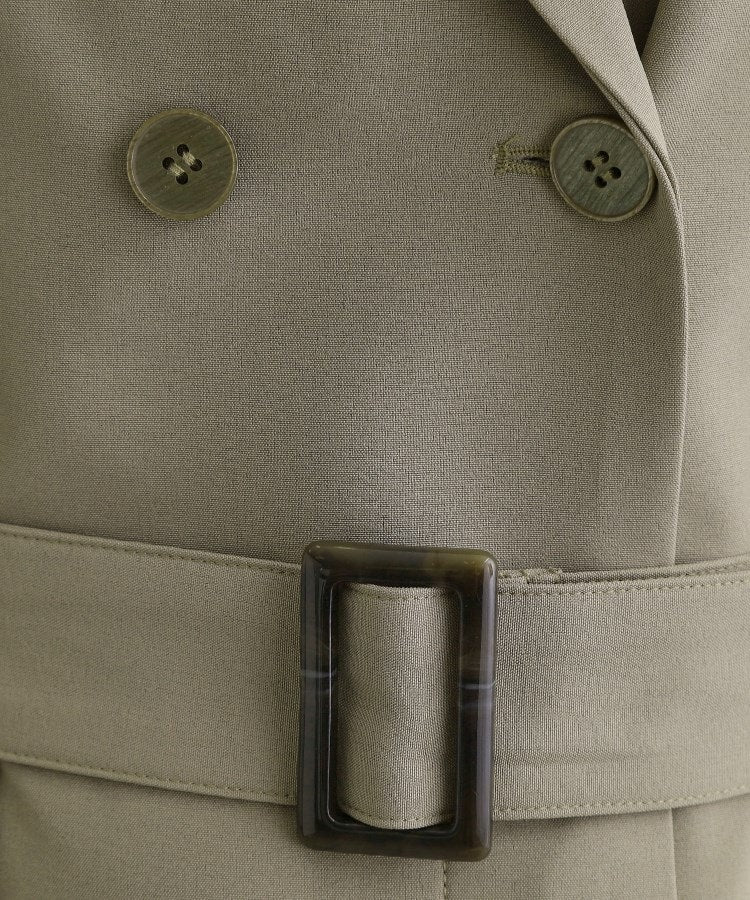 グローブ grove トレンチライクハーフスリーブワンピース （ブラック(019)） ブラック(019)