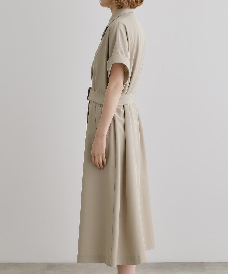 グローブ grove トレンチライクハーフスリーブワンピース （ブラック(019)） ブラック(019)