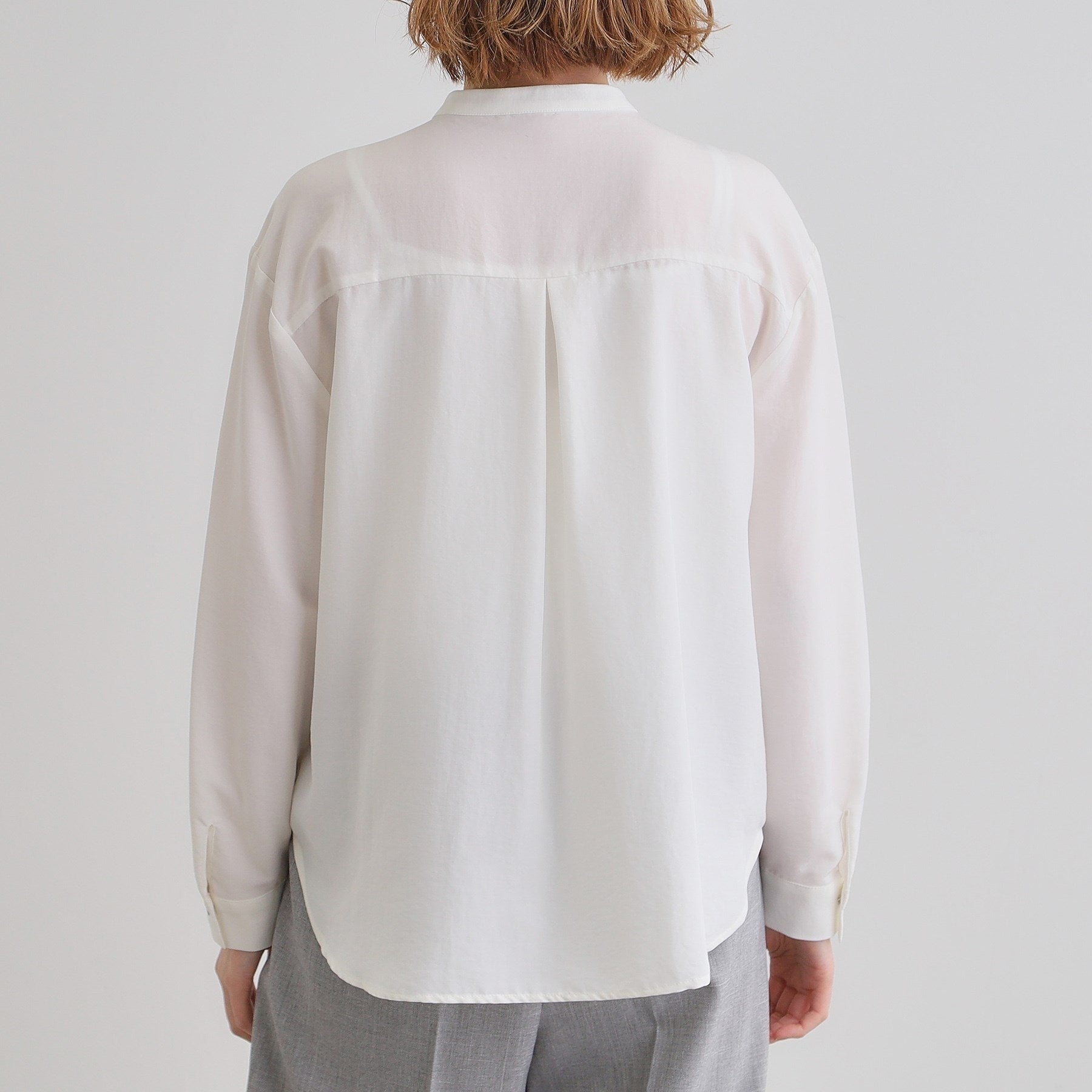 グローブ grove スパンビンテージフリルブラウス