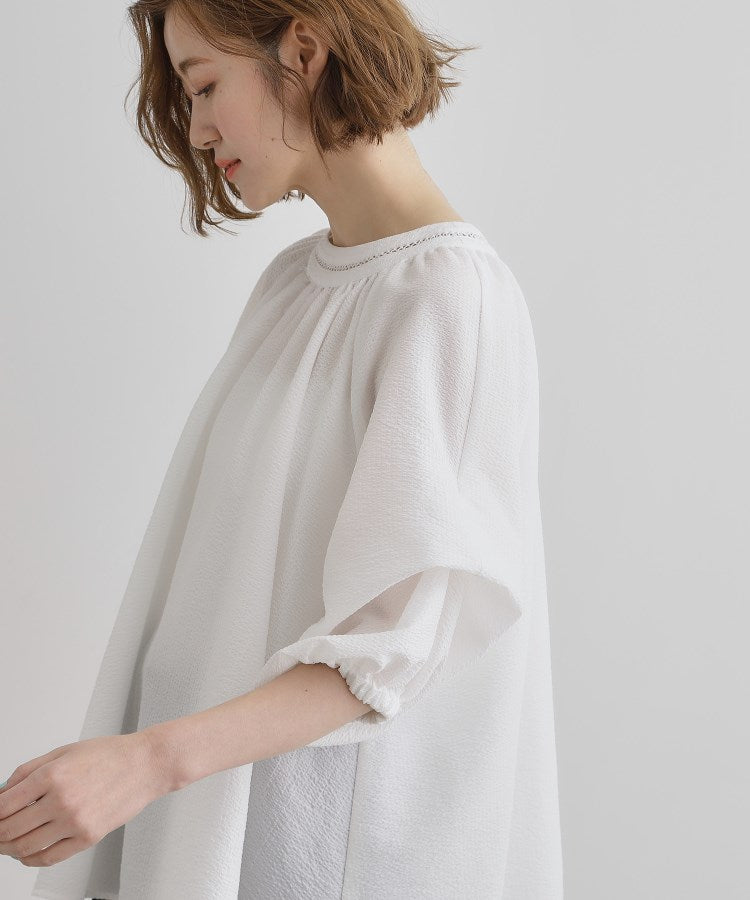 グローブ grove 2WAYサッカースモックブラウス （オフホワイト(003)） オフホワイト(003)