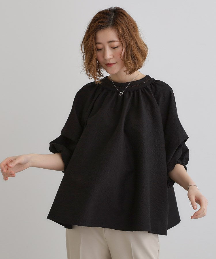 グローブ grove 2WAYサッカースモックブラウス （オフホワイト(003)） オフホワイト(003)