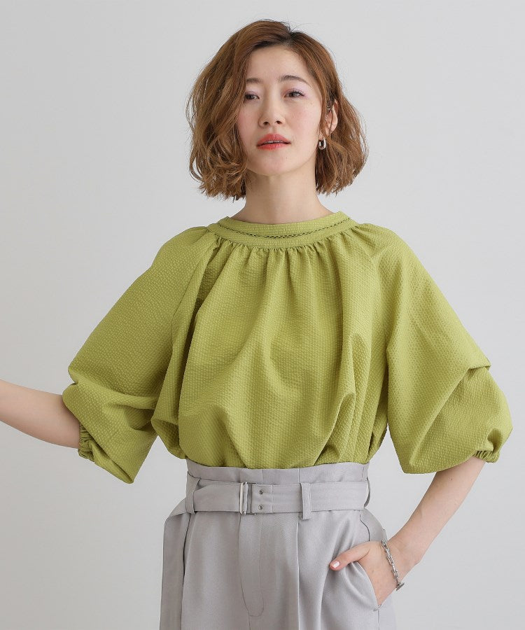 グローブ grove 2WAYサッカースモックブラウス （オフホワイト(003)） オフホワイト(003)