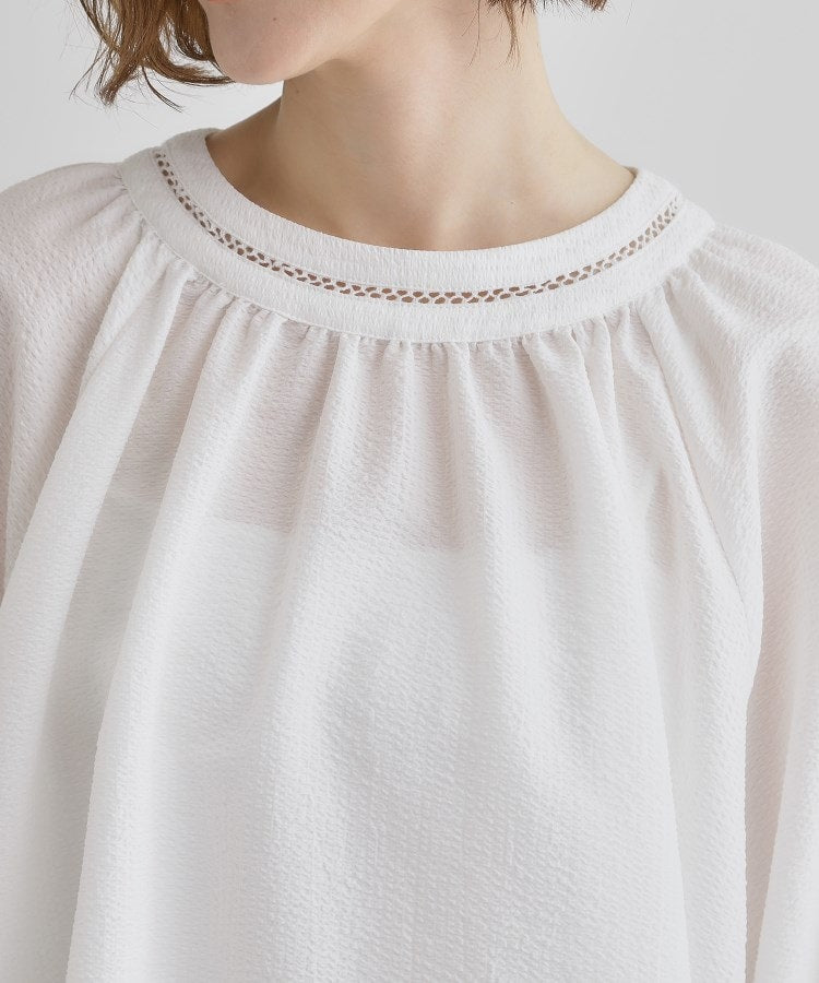 グローブ grove 2WAYサッカースモックブラウス （オフホワイト(003)） オフホワイト(003)