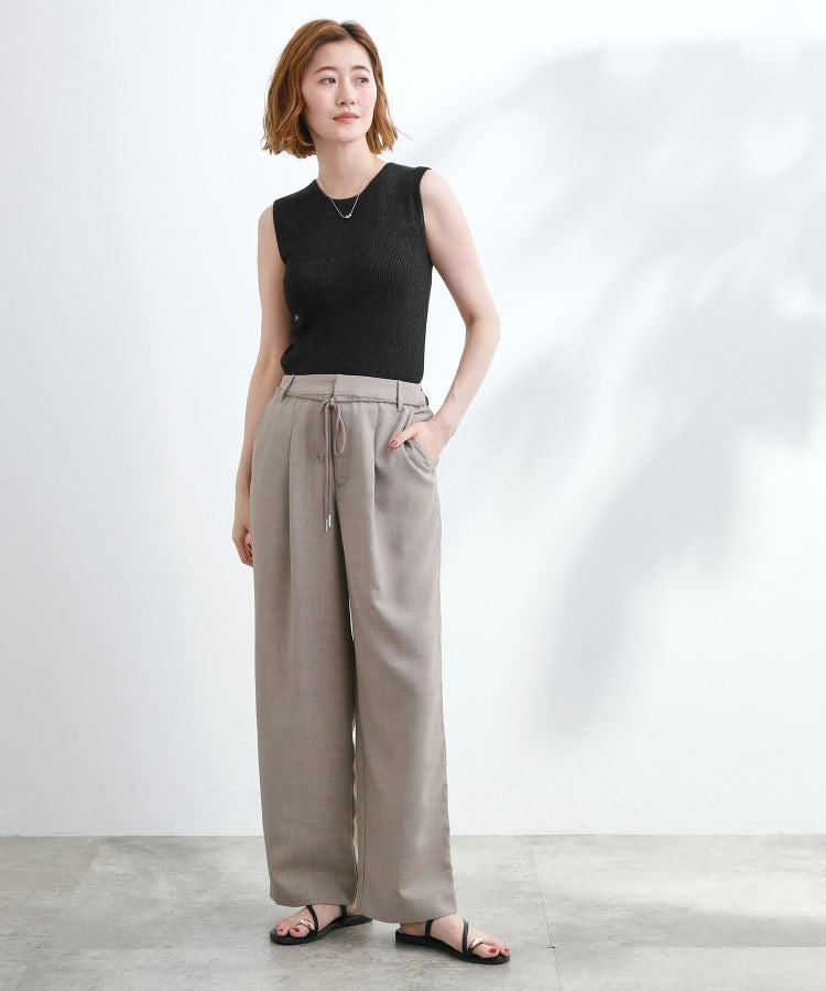 グローブ grove リブラメニットタンク （チャコールグレー(014)） チャコールグレー(014)