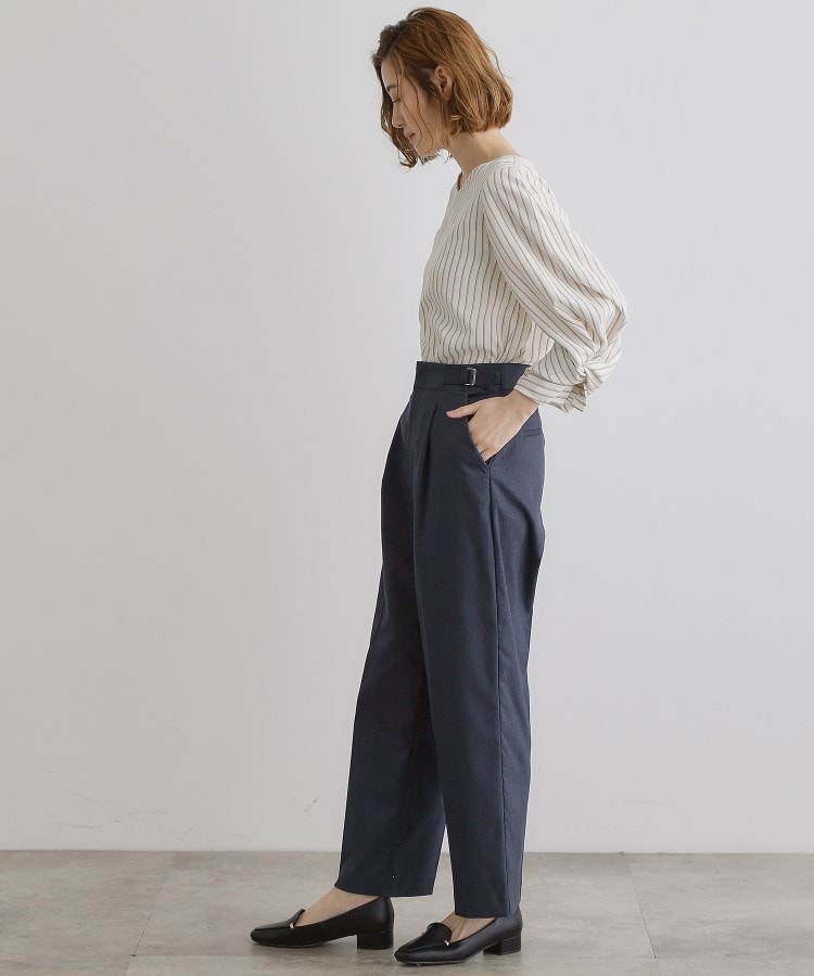 グローブ grove 【接触冷感】ハイパーストレッチワイドパンツ （ライトベージュ(051)） ライトベージュ(051)