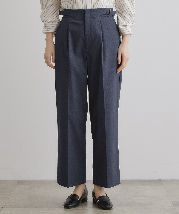 グローブ grove 【接触冷感】ハイパーストレッチワイドパンツ （ライトベージュ(051)） ライトベージュ(051)