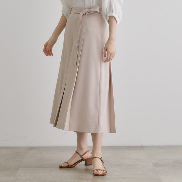 Grove grove sash belt skirt-like pants