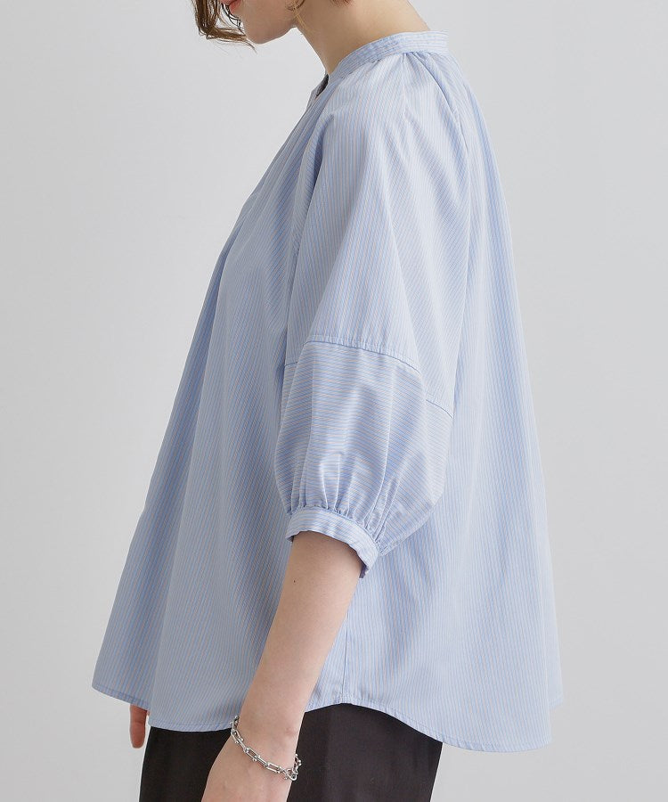 グローブ grove 【多機能】ランタンスリーブシャツブラウス （オフホワイト(003)） オフホワイト(003)