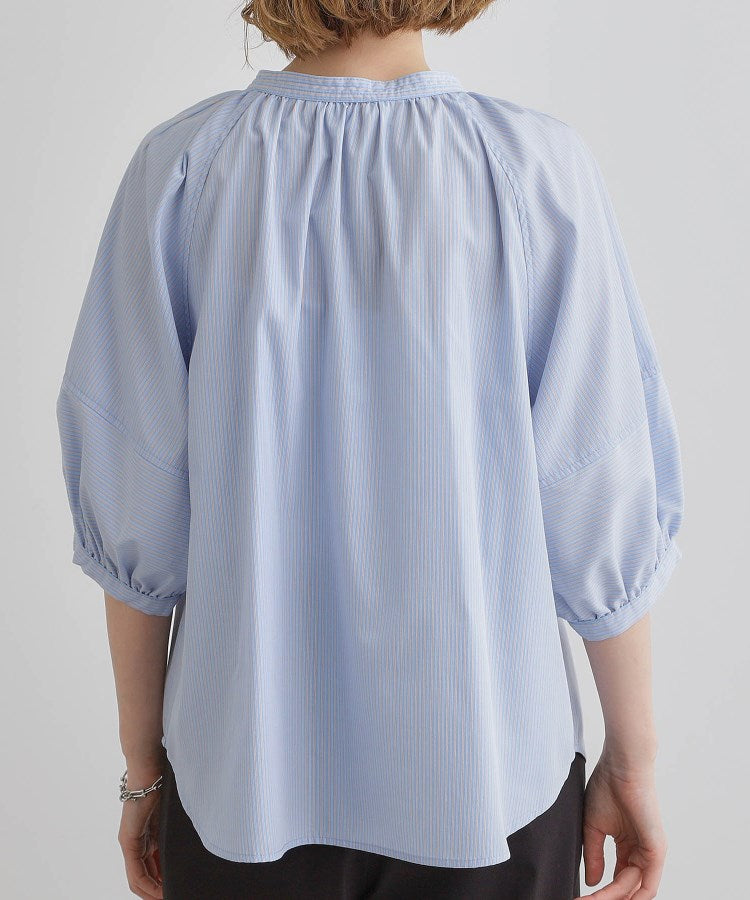 グローブ grove 【多機能】ランタンスリーブシャツブラウス （オフホワイト(003)） オフホワイト(003)