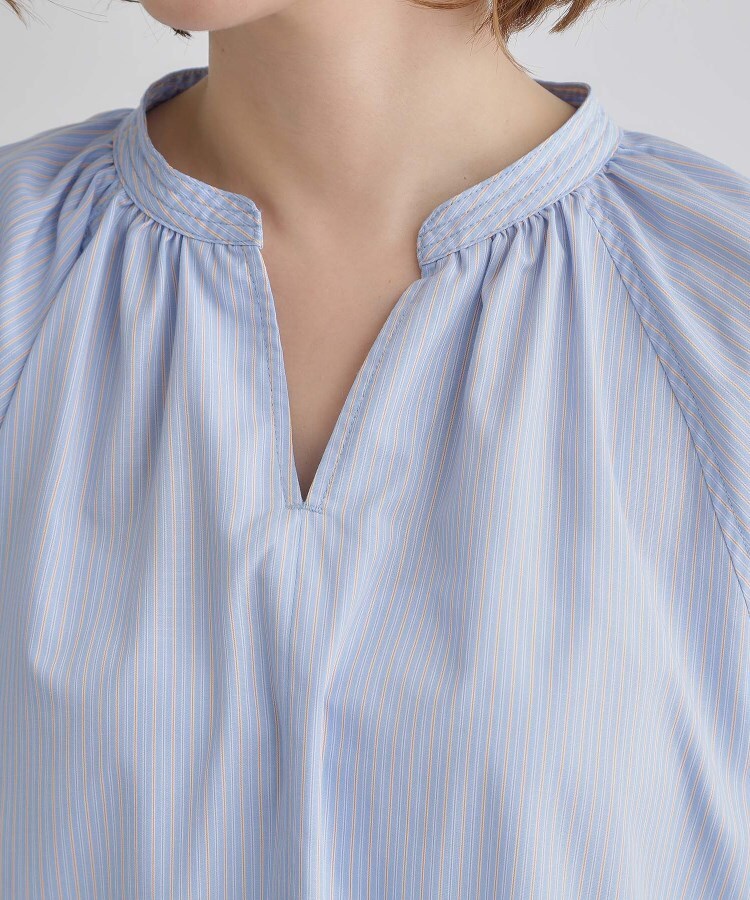 グローブ grove 【多機能】ランタンスリーブシャツブラウス （オフホワイト(003)） オフホワイト(003)