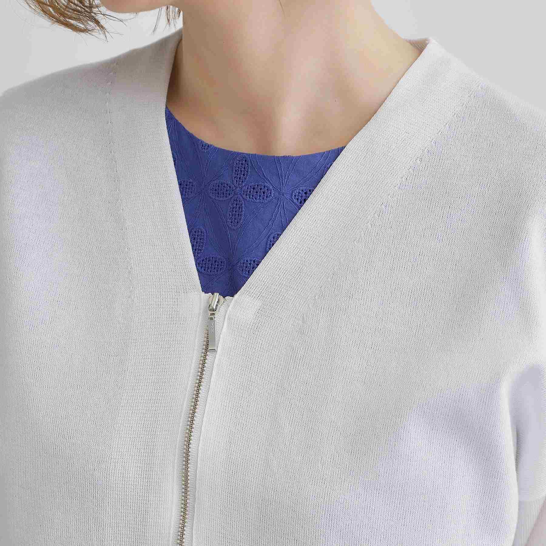 グローブ grove シアーニットジップカーディガン （グレー(012)） グレー(012)